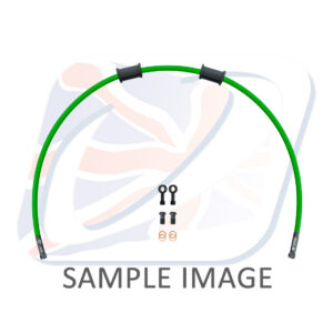 Hadice zadní brzdy Venhill POWERHOSEPLUS HON-6004RB-GR (1 hadice v sadě) zelené hadice, černé koncovky