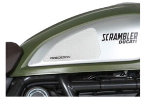 Boční chrániče nádrže PUIG ANTI-SLIP 20071W průhledná pro DUCATI Scrambler Full Throttle 803 2015-2024