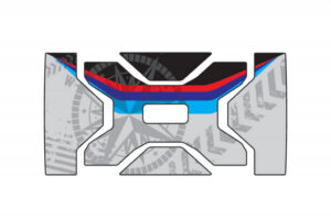 Sada lepidel PUIG 20227N černá Pro kufry BMW pro BMW R 1250 GS Adventure 2018-2023