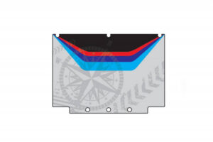 Sada lepidel PUIG 20228N černá Pro kufry BMW pro BMW R 1250 GS 2018-2024, BMW R 1250 GS Adventure 2018-2024