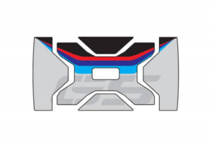 Sada lepidel PUIG 20229N černá Pro kufry BMW pro BMW R 1250 GS 2018-2024, BMW R 1250 GS Adventure 2018-2024