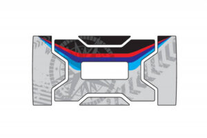 Sada lepidel PUIG 20230N černá Pro kufry BMW pro BMW R 1250 GS 2018-2024, BMW R 1250 GS Adventure 2018-2024