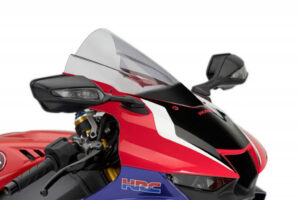 Plexi štít PUIG Z-RACING 20313H kouřová pro HONDA CBR 1000 RR Fireblade 2020, HONDA CBR 1000 RR-R Fireblade 2020-2024