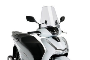 Plexi štít PUIG URBAN 20364W průhledný AVAILABLE 05/2023 pro HONDA SH 150 2021-2025, HONDA SH 350 i 2021-2026