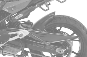 Zadní blatník PUIG 20419C karbonový vzhled pro BMW F 900 GS 2024-2026, BMW F 900 GS Adventure 2024-2026