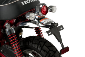 Nastavitelný držák SPZ PUIG 20550N černý pro HONDA Z 125 M / MA Monkey 2018-2024