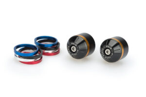 Závažíčka řidítek PUIG SHORT WITH RIM 20611N včetně barevných kroužků