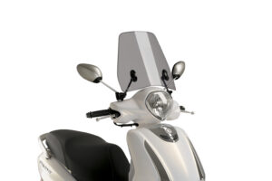 Plexi štít PUIG URBAN 20748H kouřová pro YAMAHA D'elight 125 2021-2026