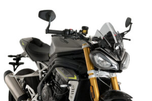 Přední sklo New Generation Sport PUIG 20795H kouřová pro TRIUMPH Speed Triple 1200 RS 2021-2025