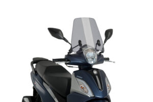 Plexi štít PUIG URBAN 20826H kouřová pro SYM Symphony 125 2021-2022, SYM Symphony ST 125 2021-2025