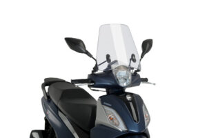 Plexi štít PUIG URBAN 20826W průhledná pro SYM Symphony 125 2021-2022