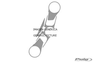 Ochranné nálepky na "brýle" PUIG NAKED 20828U šedá pro SUZUKI GSX-S 1000 2022-2026, SUZUKI GSX-S 950 2022-2023