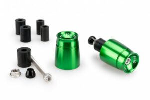 Závažíčka řidítek PUIG SPORT 21011V zelená UNIVERSAL M6 13-18mm.