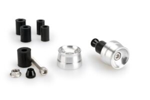 Závažíčka řidítek PUIG SPEED 21016P stříbrná UNIVERSAL M6 13-18mm.