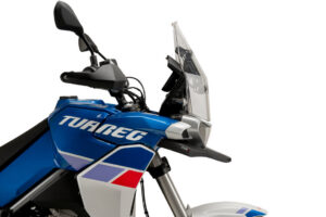 Přední prodloužení blatníku PUIG 21184J matná černá pro APRILIA Tuareg 660 2022-2024