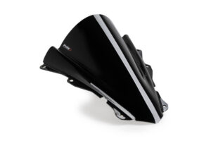 Plexi štít PUIG Z-RACING 21767N černý pro KAWASAKI ZX-4R Ninja 2024, KAWASAKI ZX-4RR Ninja 2024