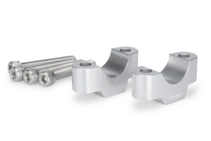Zvýšení řidítek PUIG 22037P stříbrná height 20mm, d 29,2mm