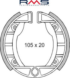 Brzdové čelisti RMS 225120200