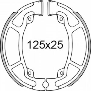 Brzdové čelisti RMS 225120471