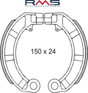 Brzdové čelisti RMS 225120570