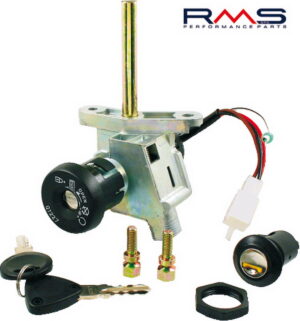 Spínací skříňka RMS 246050360 včetně sady klíčů pro YAMAHA YP 125 Majesty 1998-2000, YAMAHA YP 150 Majesty 2000