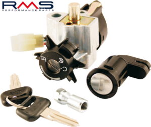 Spínací skříňka RMS 246050510 včetně sady klíčů pro PEUGEOT Speedfight 50 1997-2000