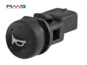 Tlačítko klaksonu RMS 246130060 kulaté černý