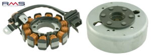 Dynamo RMS 246360062 pro PIAGGIO/VESPA Liberty 50 4T 2009-2017, PIAGGIO/VESPA LX 50 2005-2009