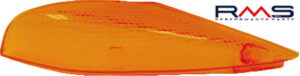 Sklo blinkru - levé přední RMS 246470210 oranžová Homologace pro YAMAHA CW 50 BWS 1999-2000, YAMAHA CW 50 BWS 1999-2003