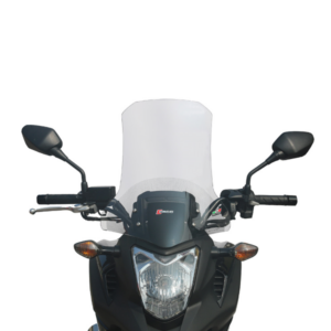 Plexi štít Faco 267008287 průhledný 500x390 pro HONDA NC 700 S / X 2012-2015, HONDA NC 750 X / XD 2014-2015