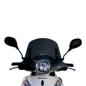 Plexi štít Faco 267008299 kouřová 350x495 pro HONDA SH 125 2013-2014