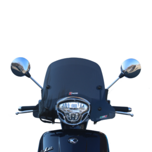 Plexi štít Faco 267008313 kouřová 360x490 pro KYMCO Like 125 2017-2019, KYMCO Like 200 LX 2017