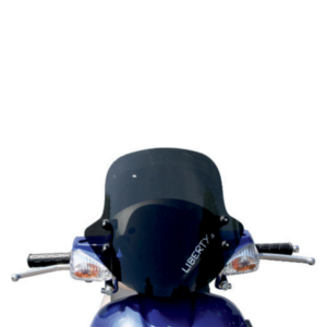 Plexi štít Faco 267008325 kouřová 360x430 pro PIAGGIO/VESPA Liberty 125 / S (2006<) 2006-2008