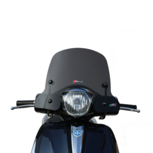 Plexi štít Faco 267008326 kouřová 360x495 pro PIAGGIO/VESPA Liberty 125 IGET 3V 2016-2019