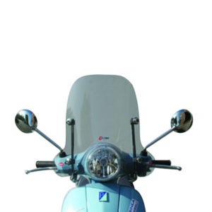 Plexi štít Faco 267008339 kouřová 475x540 pro PIAGGIO/VESPA LX 125 2005-2014, PIAGGIO/VESPA LX 50 2005-2013