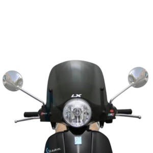 Plexi štít Faco NEW LINE 267008341 kouřová 460x495 pro PIAGGIO/VESPA LX 125 2005-2014, PIAGGIO/VESPA LX 50 2005-2013