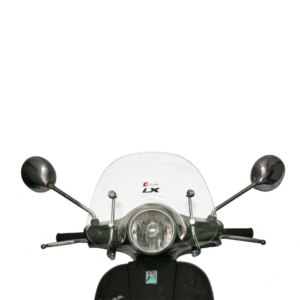 Plexi štít Faco 267008343 průhledný 305x440 pro PIAGGIO/VESPA LX 125 2005-2014, PIAGGIO/VESPA LX 50 2005-2013