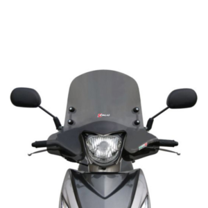 Plexi štít Faco 267008360 kouřová 380x470 pro SUZUKI AH 100 Address 1992-1996