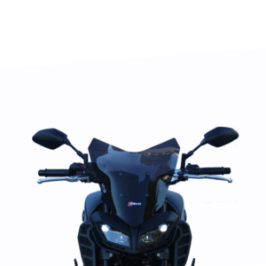 Plexi štít Faco 267008372 kouřová  375x370 pro YAMAHA MT-09 Tracer / Tracer 900 2018-2020