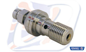Banjo šroub s odvzduš. Venhill POWERHOSEPLUS 310100DC 10x1.00mm chrom