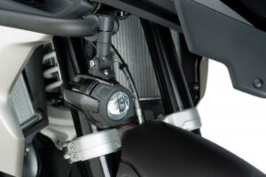 Adaptéry pro přídavná světla PUIG 3145N černý sada pro SUZUKI DL 650 V-STROM 2017-2026