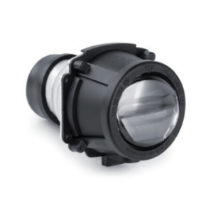 Light + bulb PUIG 3449N černý potkávací pro KAWASAKI Z 650 2017-2025