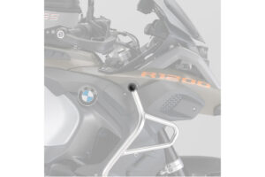 Kryty víček podvozku PUIG 3521N černý pro BMW R 1200 GS 2013-2018