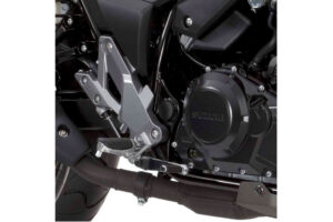Kryty víček podvozku PUIG 3524N černý pro SUZUKI DL 250 V-STROM 2018