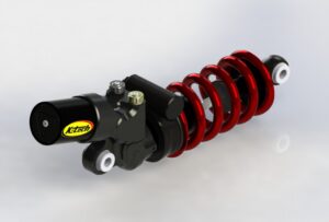 Zadní MONOSHOCK tlumič K-TECH DDS 245-012-150/015 LITE pro KAWASAKI ER-6n 650 2006-2017, KAWASAKI ER-6f 650 2006-2016