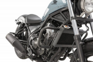 Ochranné rámy motoru PUIG 3742N d 25mm černý pro HONDA CMX 500 Rebel 2017-2025, HONDA CL 500 2023-2024