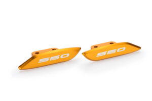 Rear-view base covers PUIG 3875O zlatá pro YAMAHA XP 560 T-MAX 2020-2021