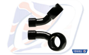 Banjo Venhill POWERHOSEPLUS 3/60087LB 45° + 20° do levé strany černý