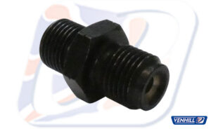Adaptér (šroub) Venhill POWERHOSEPLUS 3/70125A/BLACK 10x1.25mm concave černá