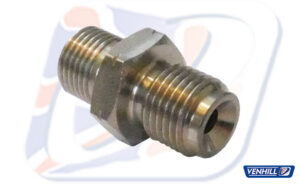Adaptér (šroub) Venhill POWERHOSEPLUS 3/70125AS 10x1.25mm concave Nerez